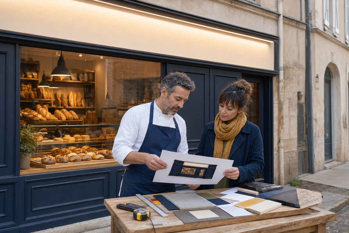 Créer une belle enseigne de boulangerie-pâtisserie