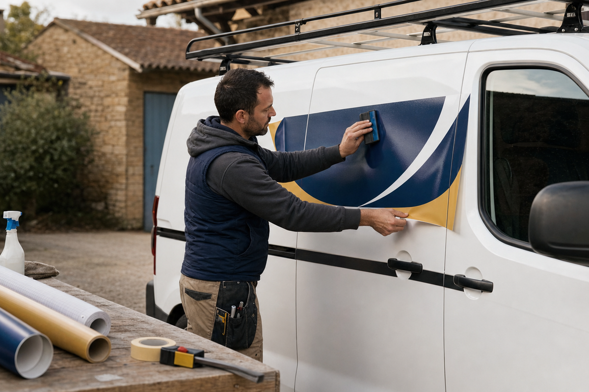 Pourquoi floquer un véhicule professionnel : le vrai intérêt