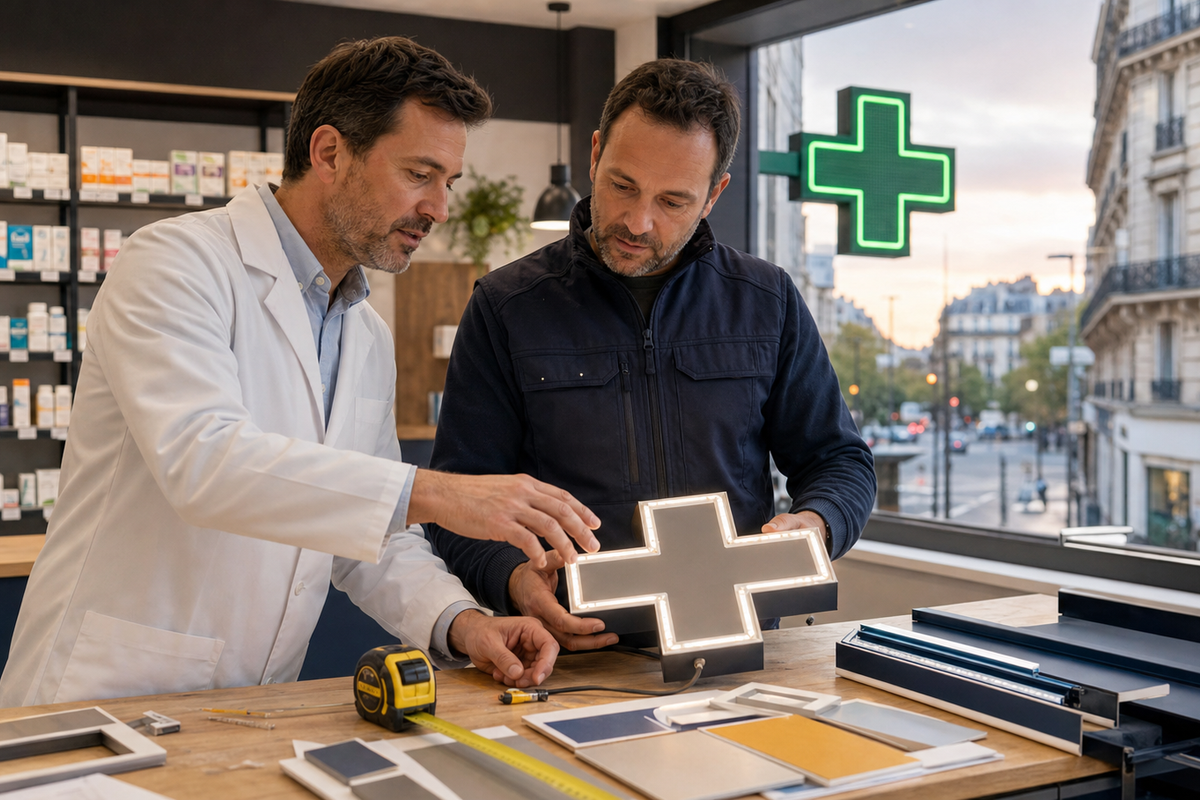 Comment choisir l’enseigne lumineuse de votre pharmacie ?