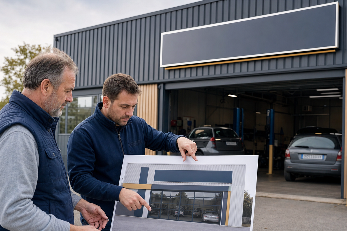 Quelle enseigne choisir pour un garage automobile ?